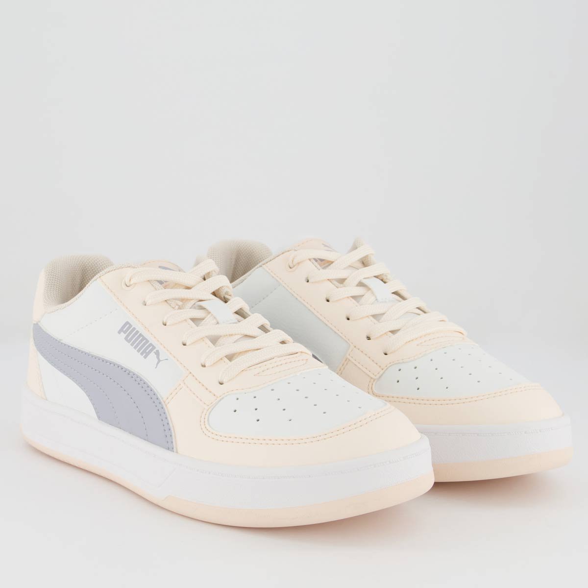 Tênis Puma Caven 2.0 BDP Feminino Branco e Rosa Claro Branco e Rosa Claro 2