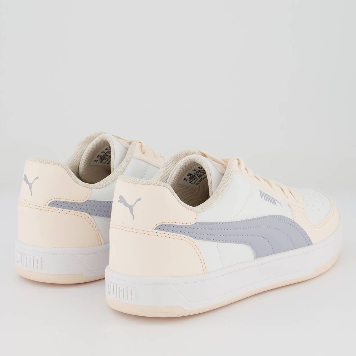 Tênis Puma Caven 2.0 BDP Feminino Branco e Rosa Claro Branco e Rosa Claro 3