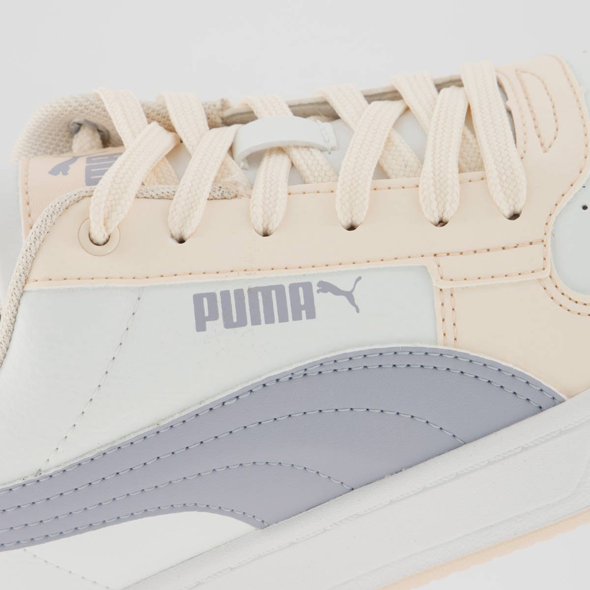Tênis Puma Caven 2.0 BDP Feminino Branco e Rosa Claro Branco e Rosa Claro 7
