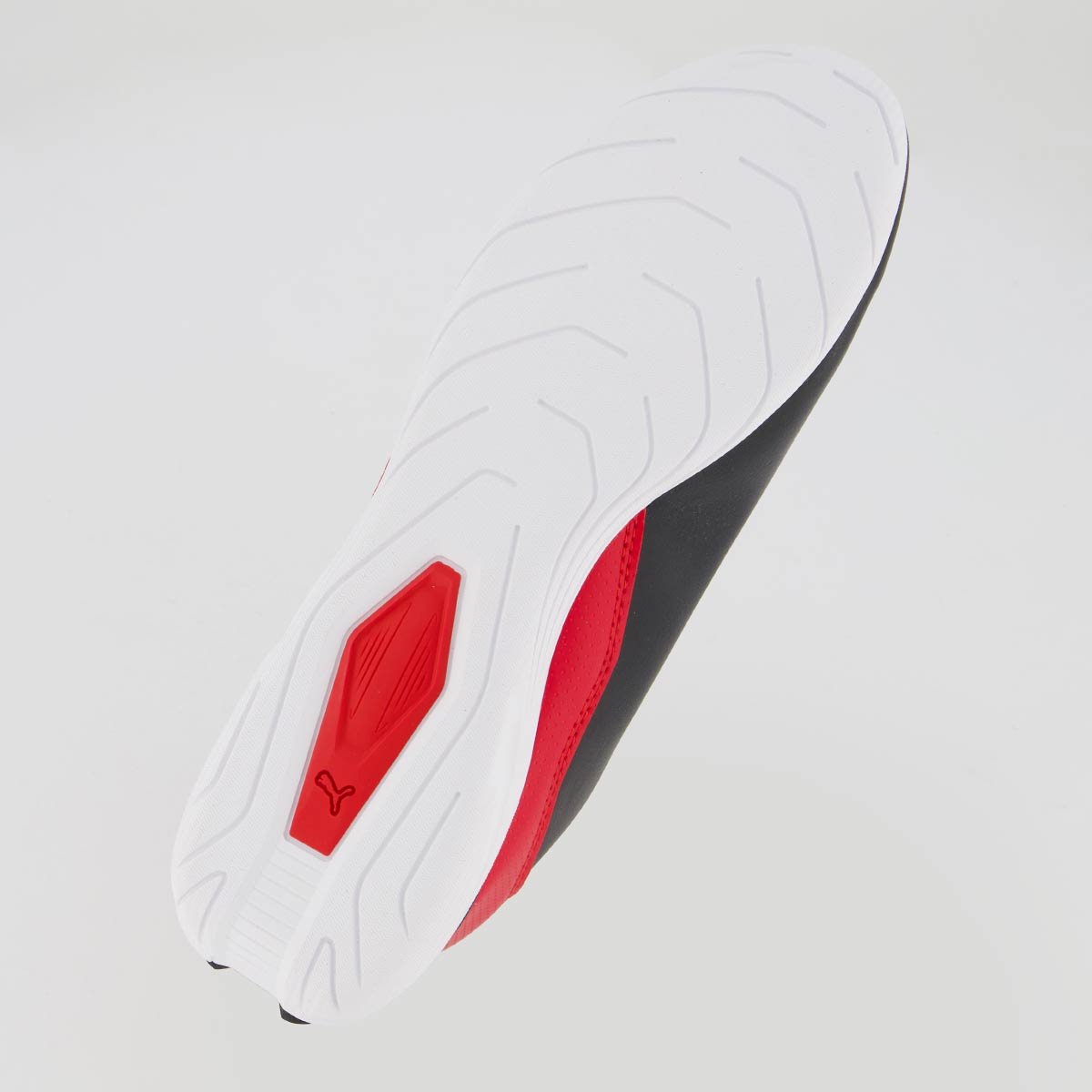 Tênis Puma Scuderia Ferrari Drift Cat Decima Preto Branco e Vermelho Preto 5