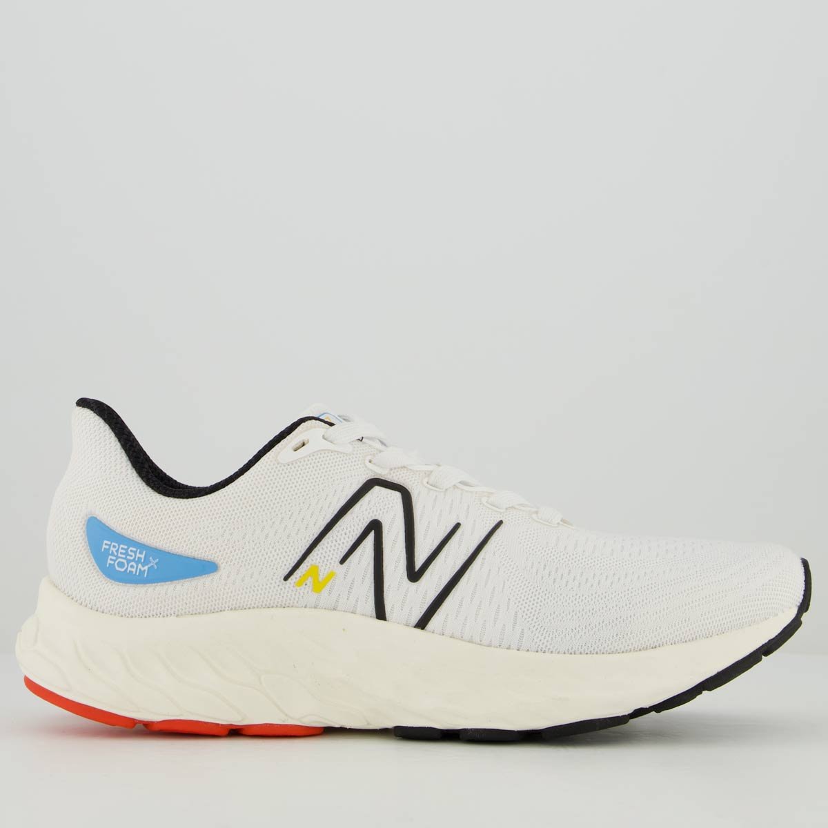 Tênis New Balance Fresh Foam X Evoz V3 Branco e Preto Branco 1