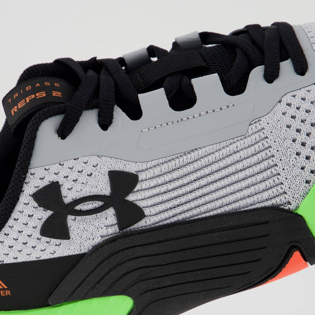 Tênis Under Armour Tribase Reps 2 Cinza e Verde Cinza 7