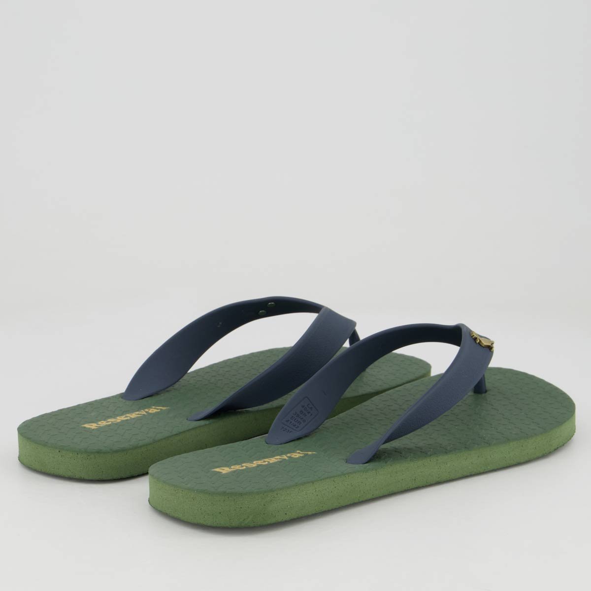 Chinelo Reserva Trancoso Logo Verde Verde 4