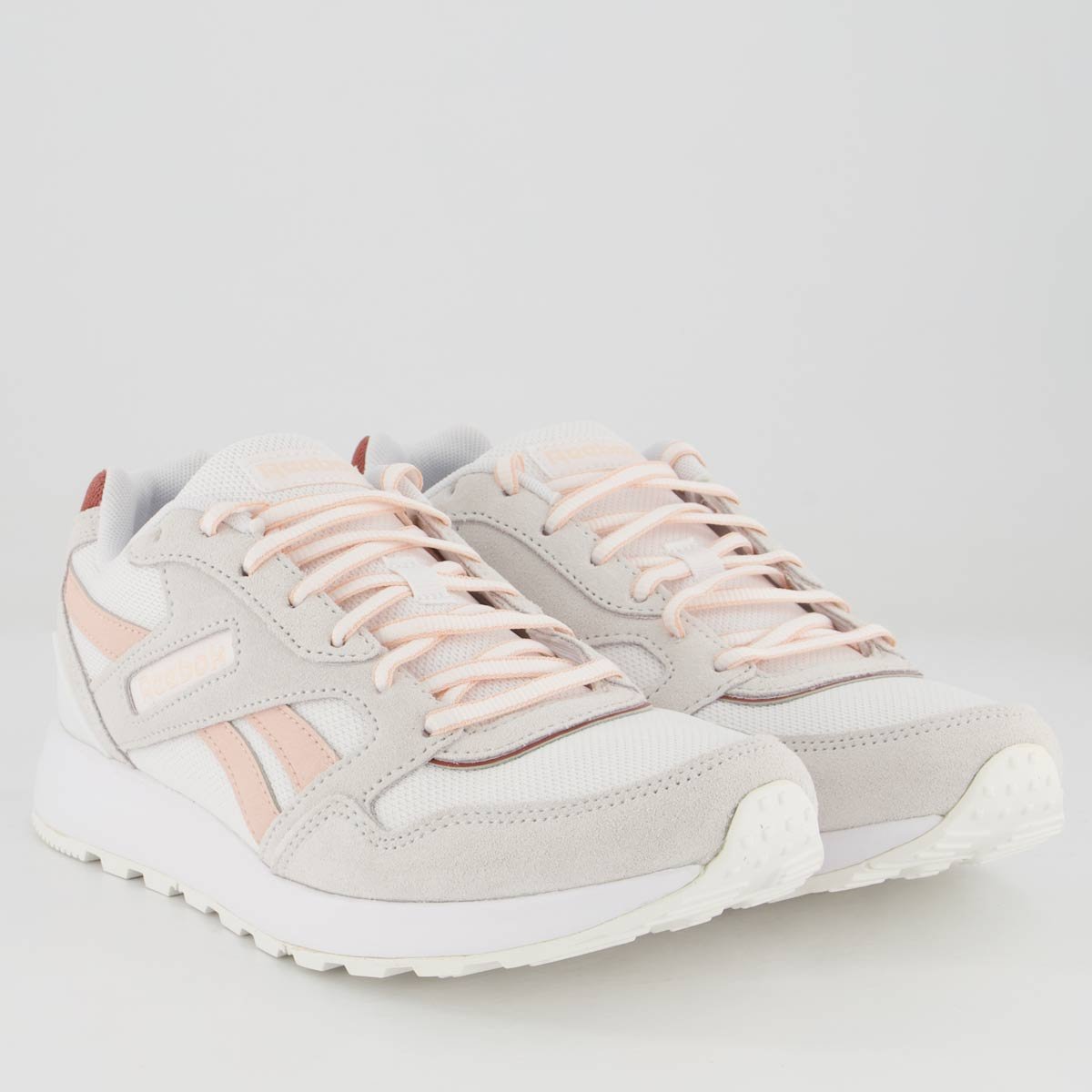 Tênis Reebok GL 1000 Feminino Branco e Cinza Branco 2