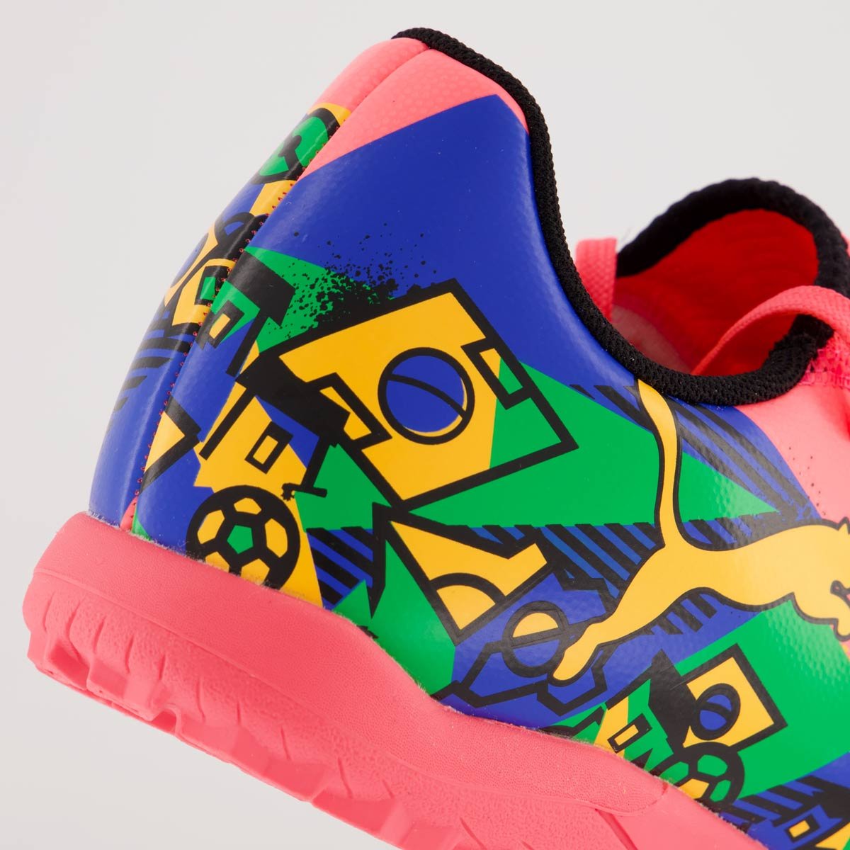 Chuteira Puma Future 7 Play Neymar Jr NJR TT BDP Society Rosa Rosa 6