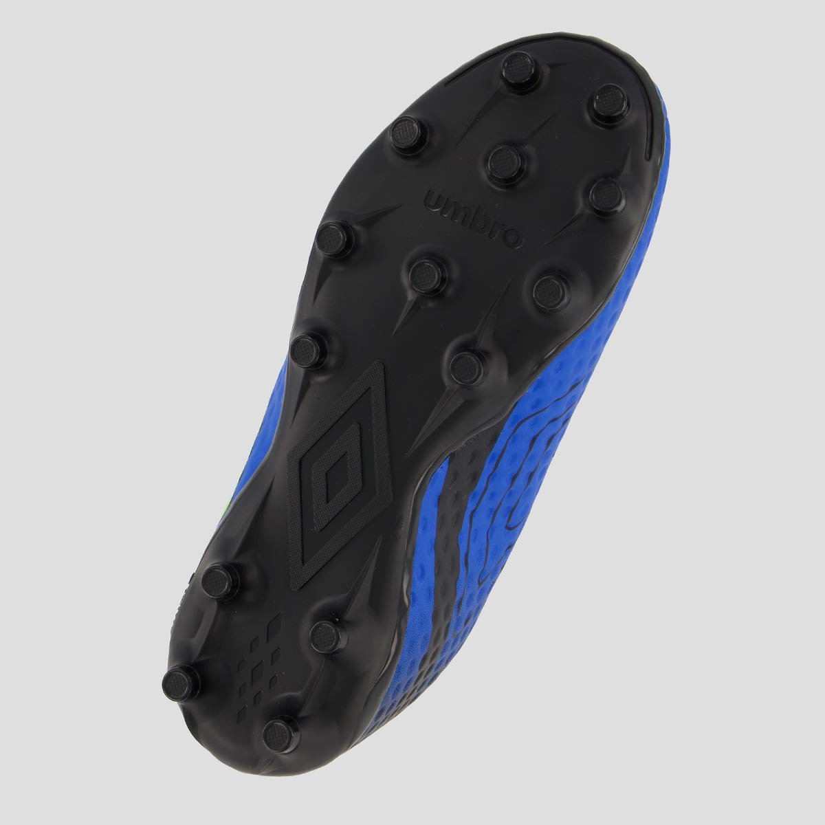 Chuteira Umbro Warskin Campo Juvenil Azul e Preta Azul 5