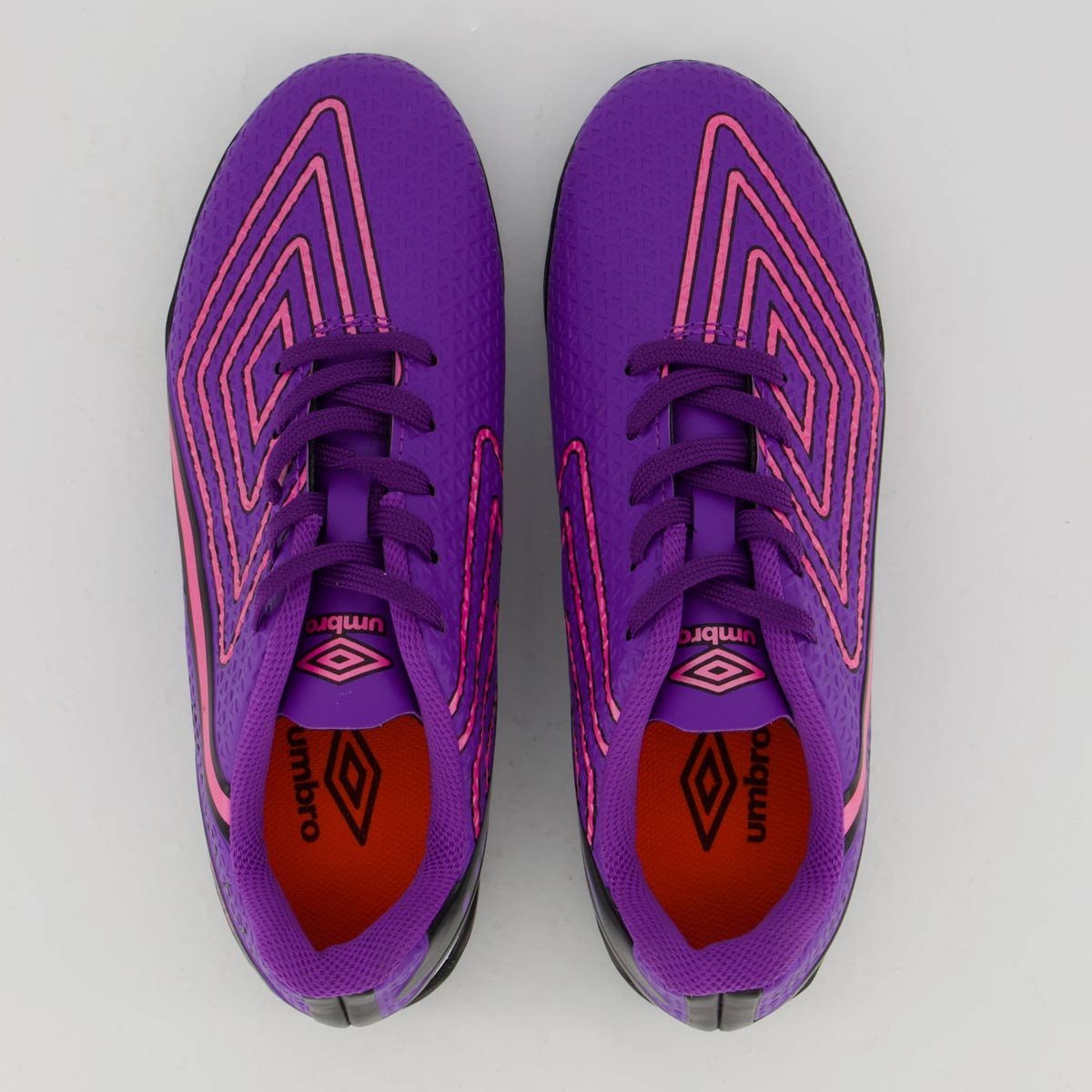 Chuteira Umbro Chrome Society Juvenil Roxa Roxo 4