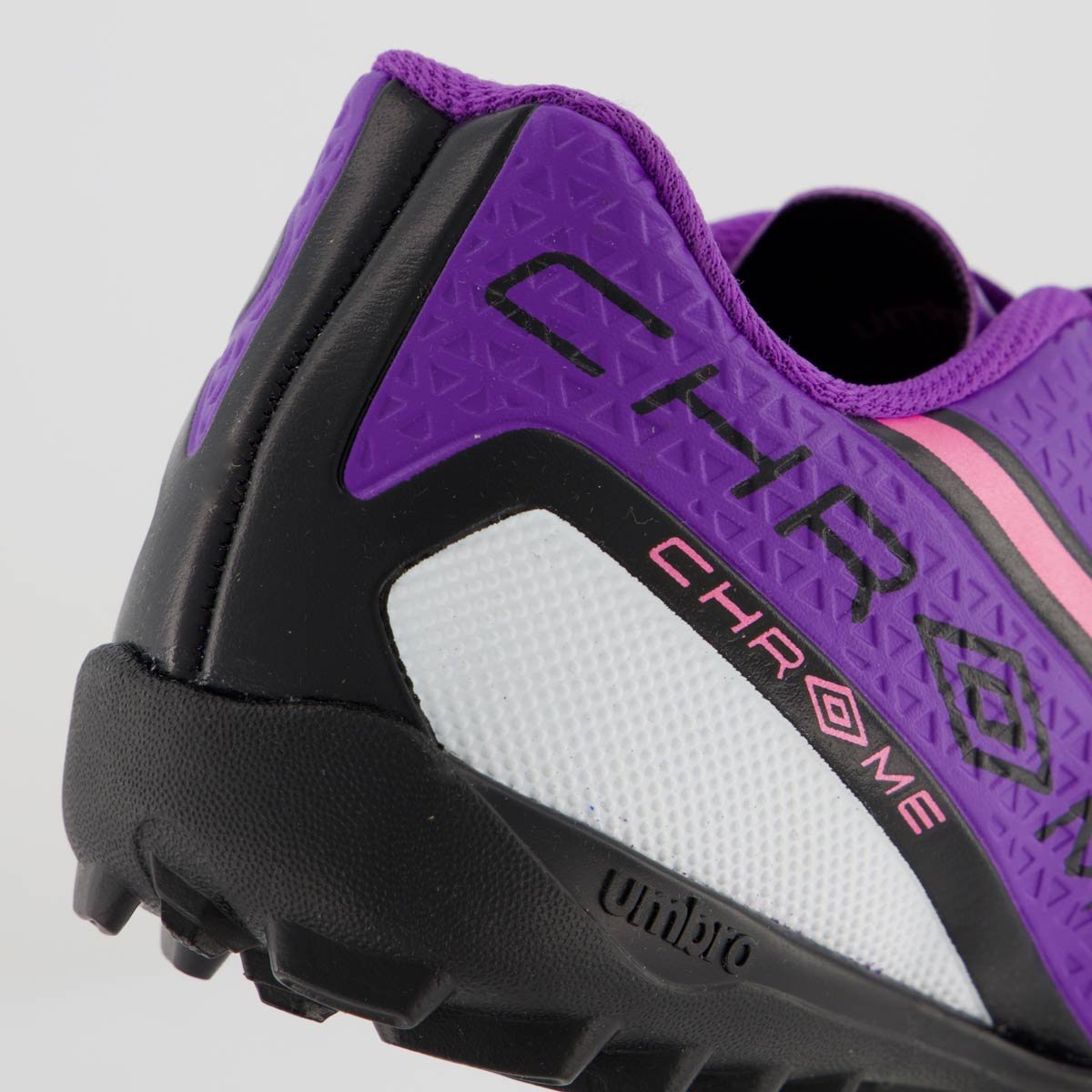 Chuteira Umbro Chrome Society Juvenil Roxa Roxo 6