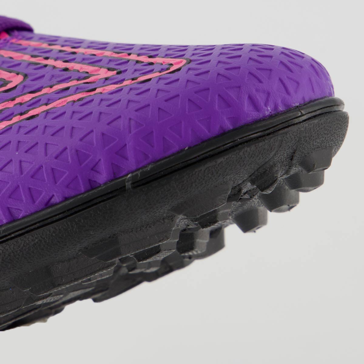 Chuteira Umbro Chrome Society Juvenil Roxa Roxo 8