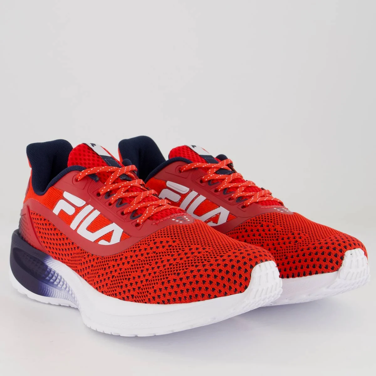 Tênis Fila Efecto Vermelho e Marinho Vermelho/Azul 2