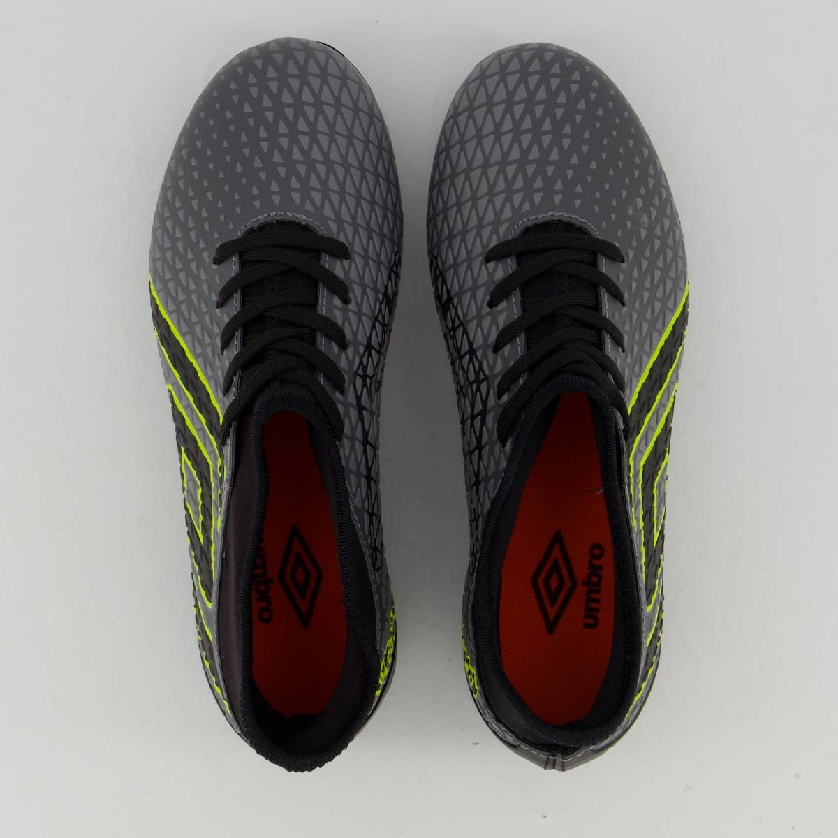 Chuteira Umbro Mutant Campo Juvenil Cinza 4