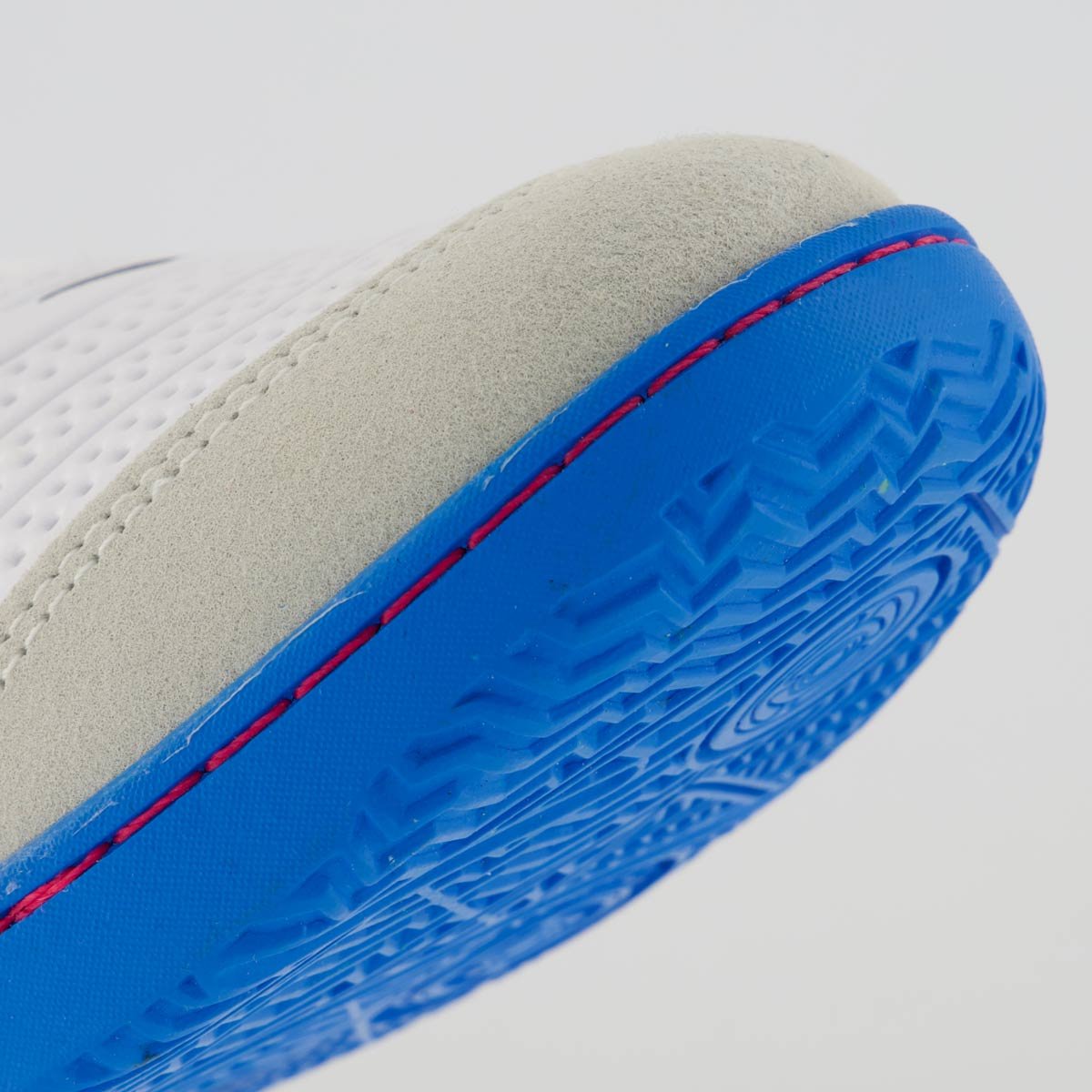 Chuteira Penalty Max 300 Futsal Branca e Azul Branco 8