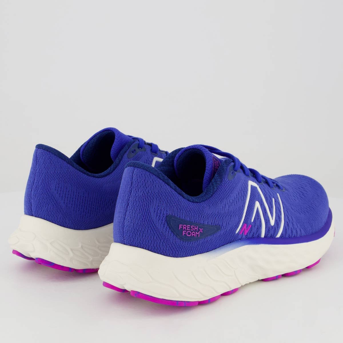 Tênis New Balance Fresh Foam X Evoz V3 Feminino Azul/Roxo