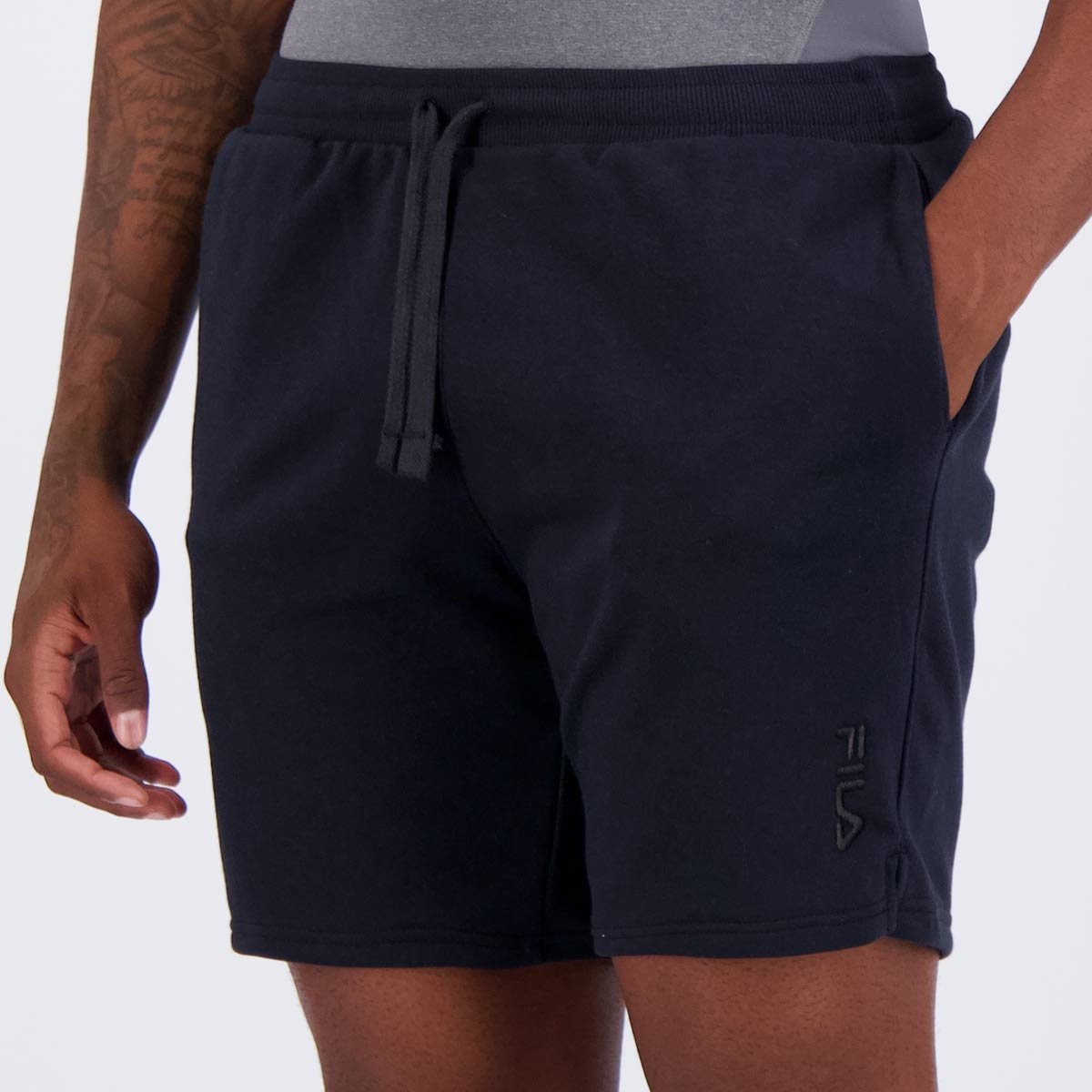 Shorts Fila Basic Classic Preto 3