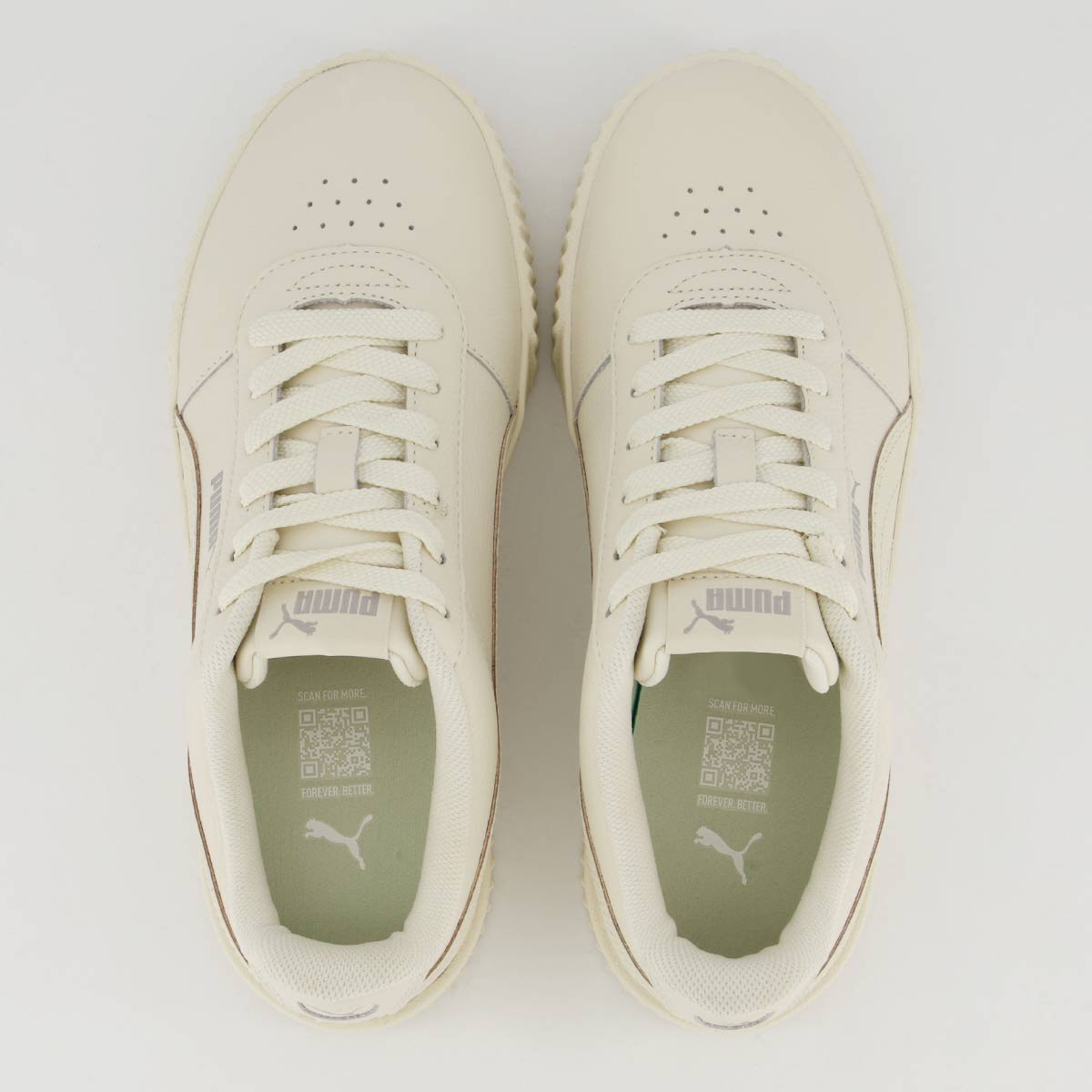 Tênis Puma Carina BDP Feminino Bege Bege 4