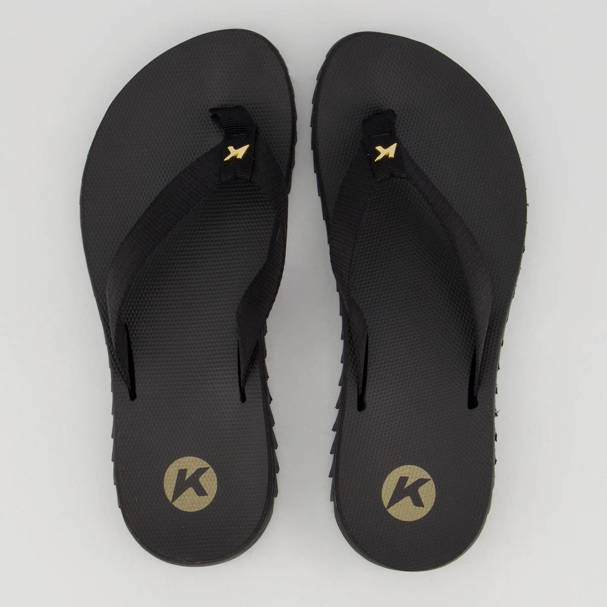 Chinelo Kenner Kyra Slim Feminino Preto 1