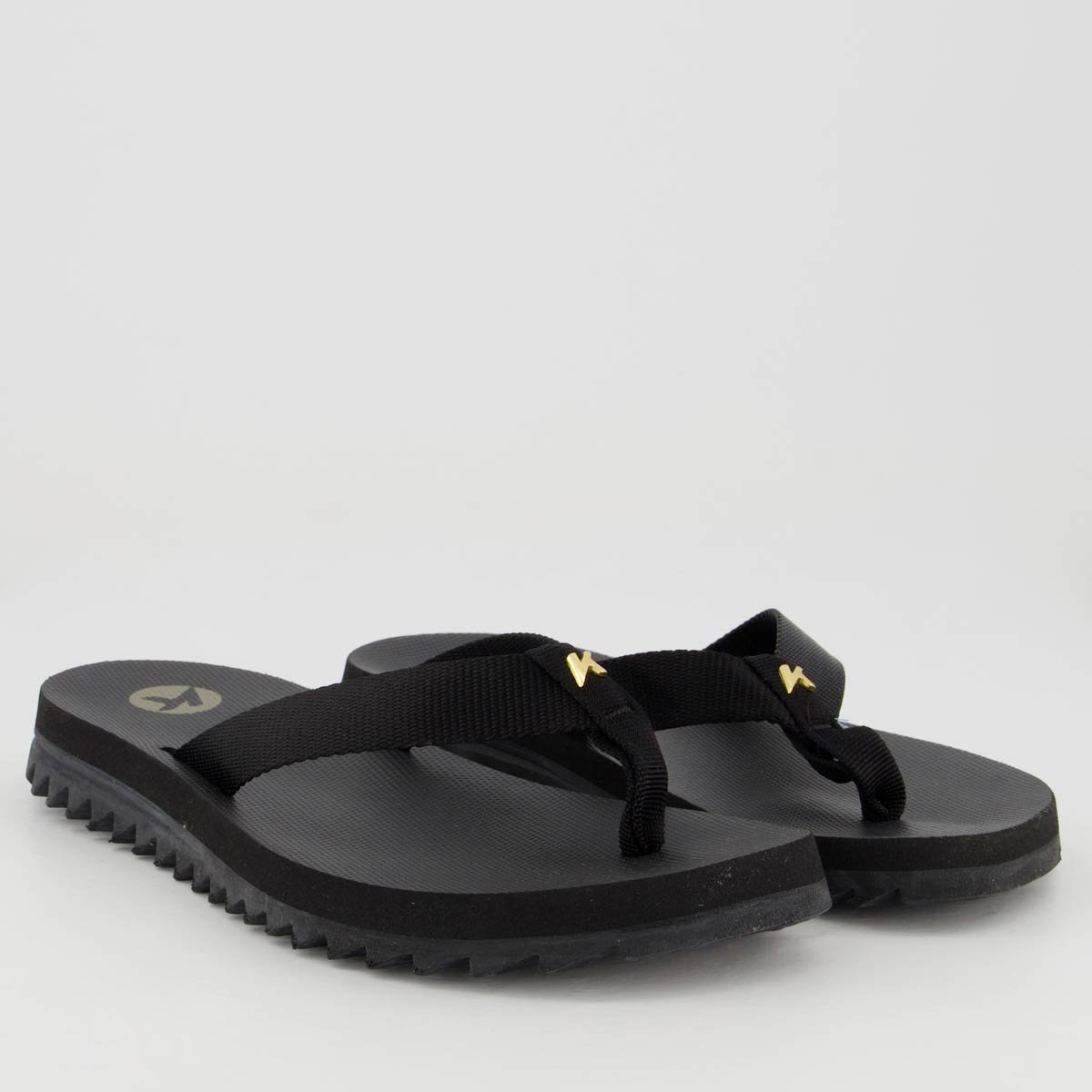 Chinelo Kenner Kyra Slim Feminino Preto 3