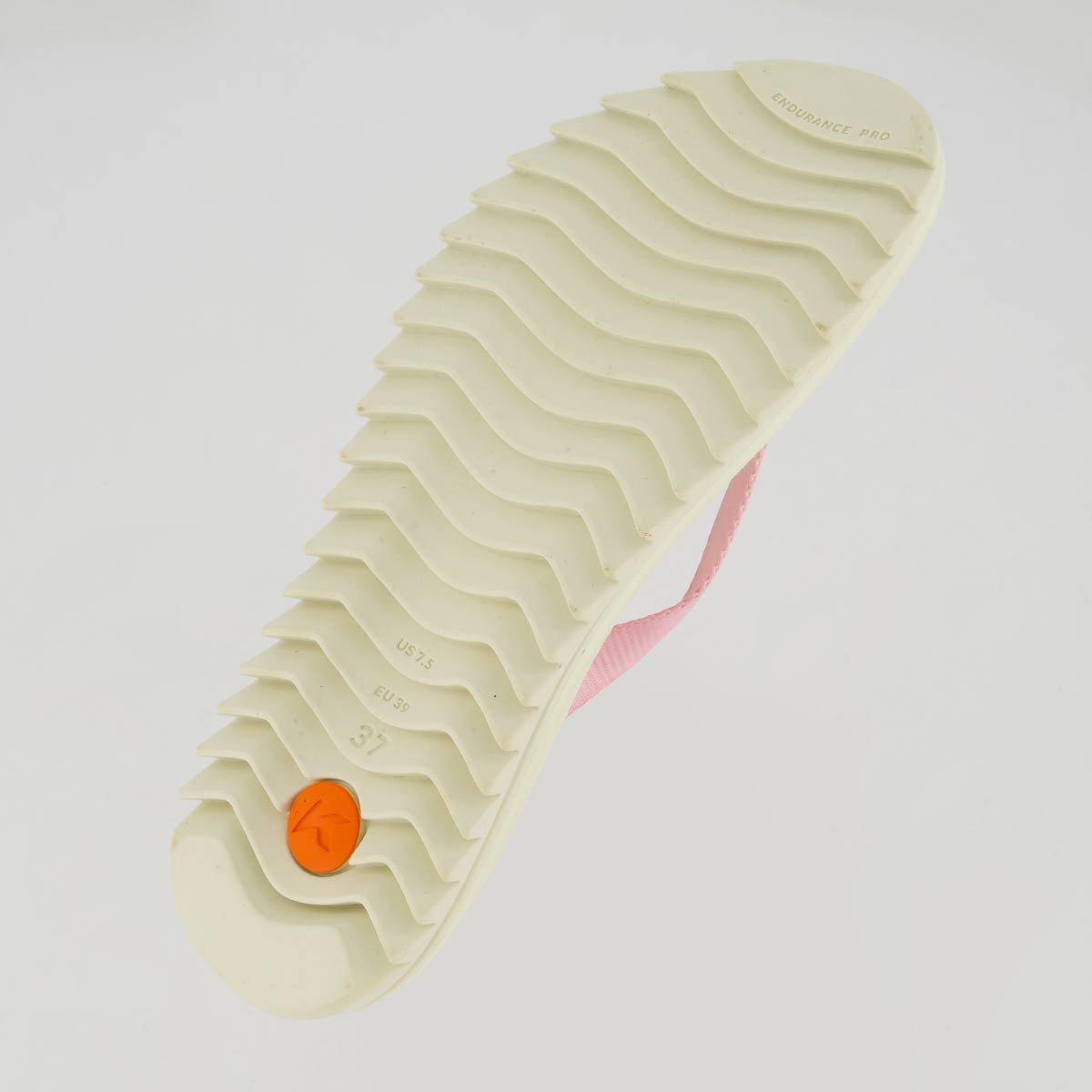 Chinelo Kenner Kyra Slim Feminino Branco e Rosa Bege 5