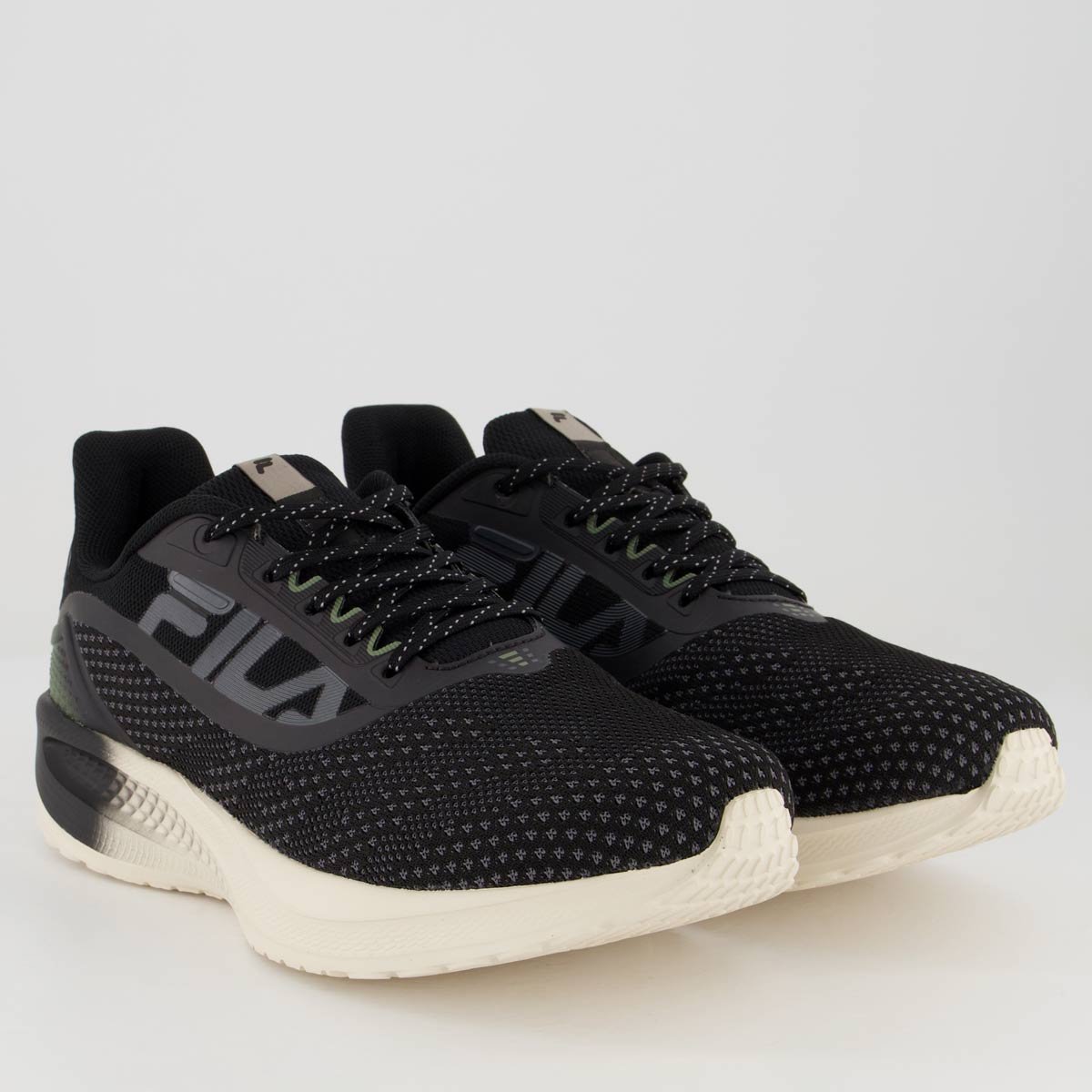 Tênis Fila Efecto Preto Preto 2