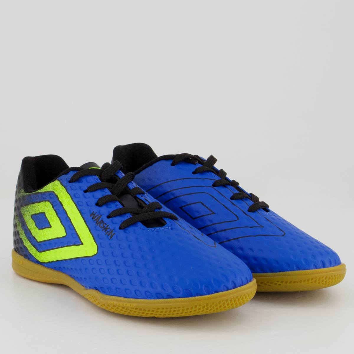 Chuteira Umbro Warskin Futsal Juvenil Azul 2