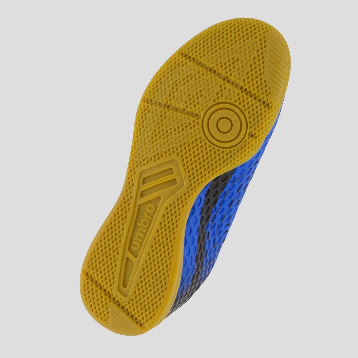 Chuteira Umbro Warskin Futsal Juvenil Azul 5