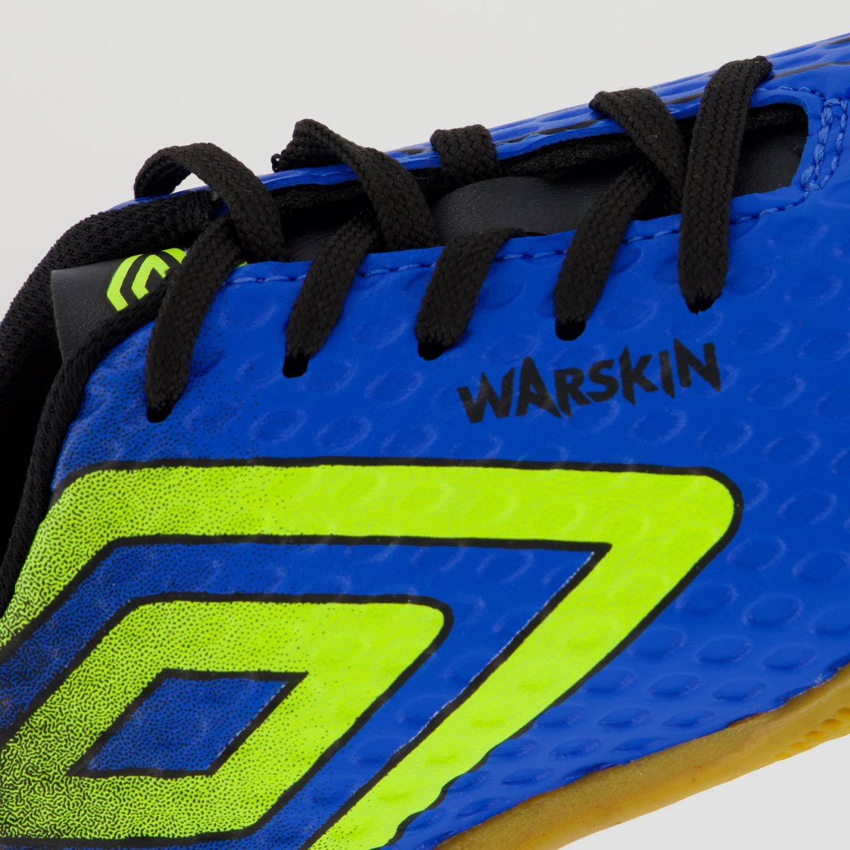 Chuteira Umbro Warskin Futsal Juvenil Azul 7