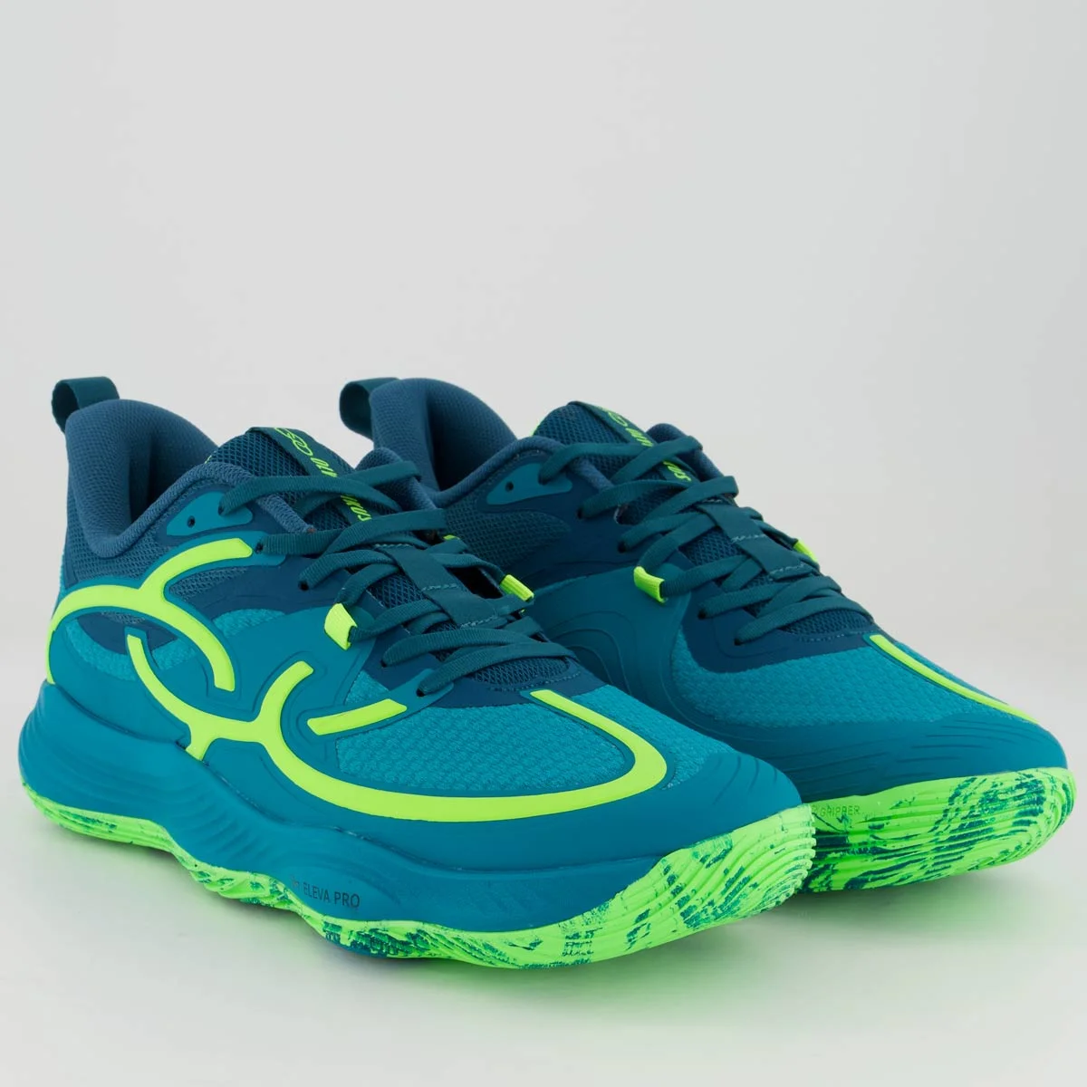 Tênis Olympikus Quadra BR1 Azul e Verde Azul/Verde 2