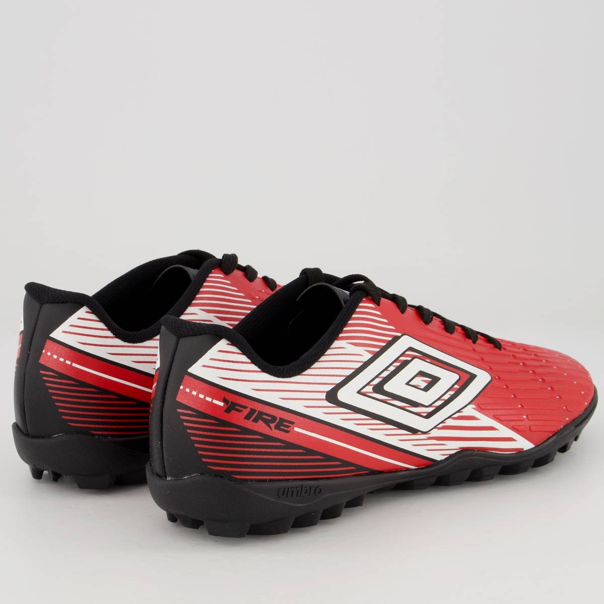 Chuteira Umbro Fire Society Vermelha Vermelho 3