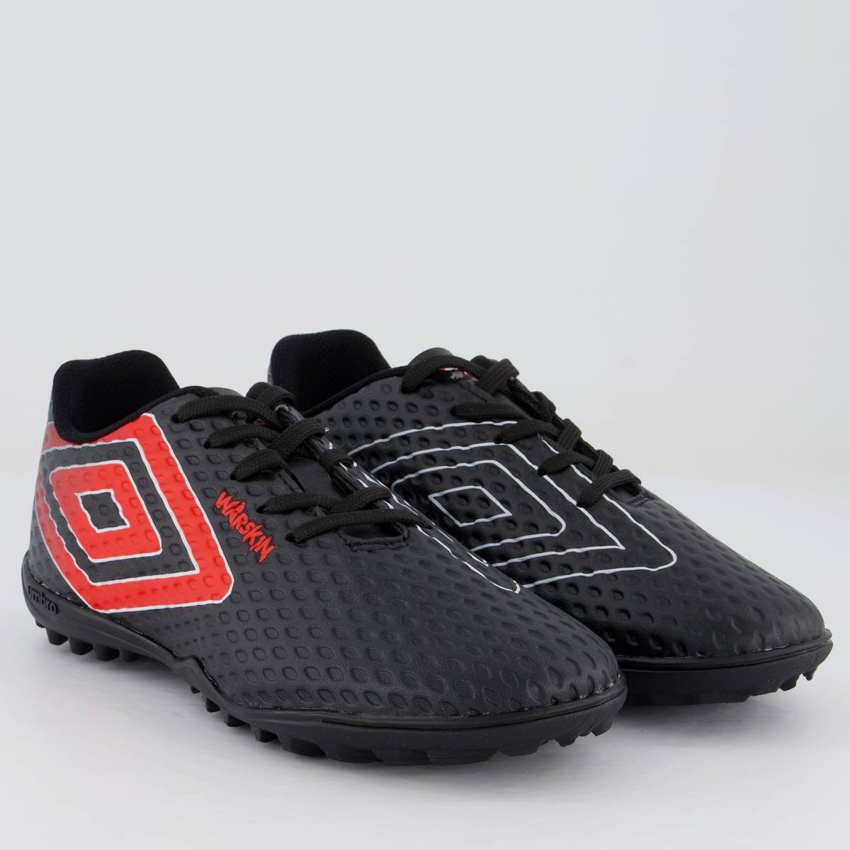 Chuteira Umbro Warskin Society Juvenil Preto 2