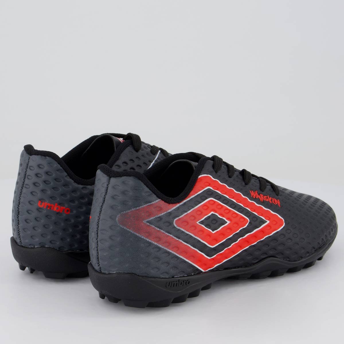 Chuteira Umbro Warskin Society Juvenil Preto 3