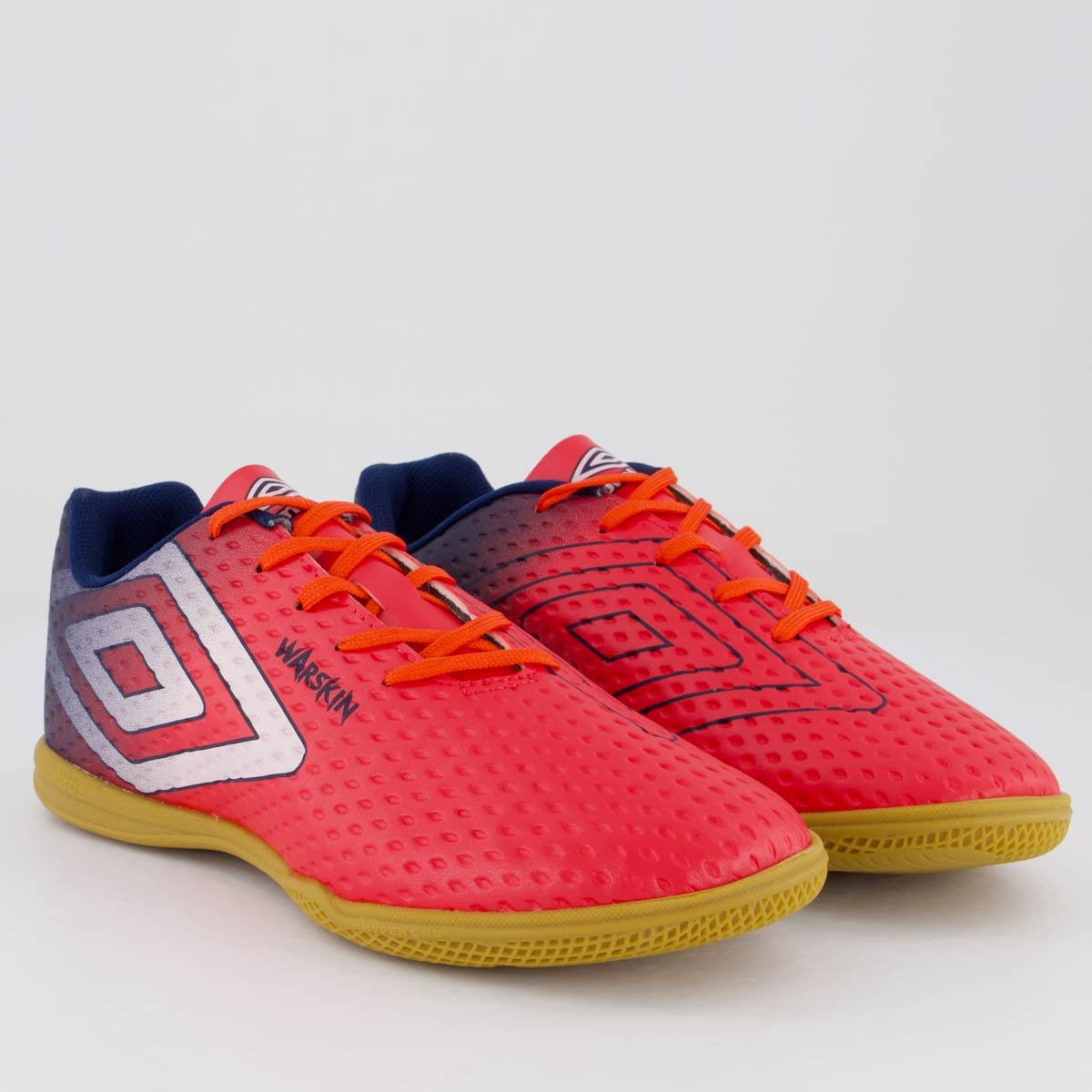 Chuteira Umbro Warskin Futsal Vermelho 2