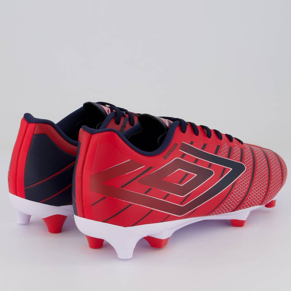 Chuteira Umbro Velocita Elixir Campo Vermelho 3