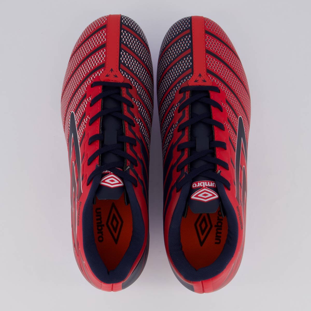 Chuteira Umbro Velocita Elixir Campo Vermelho 4
