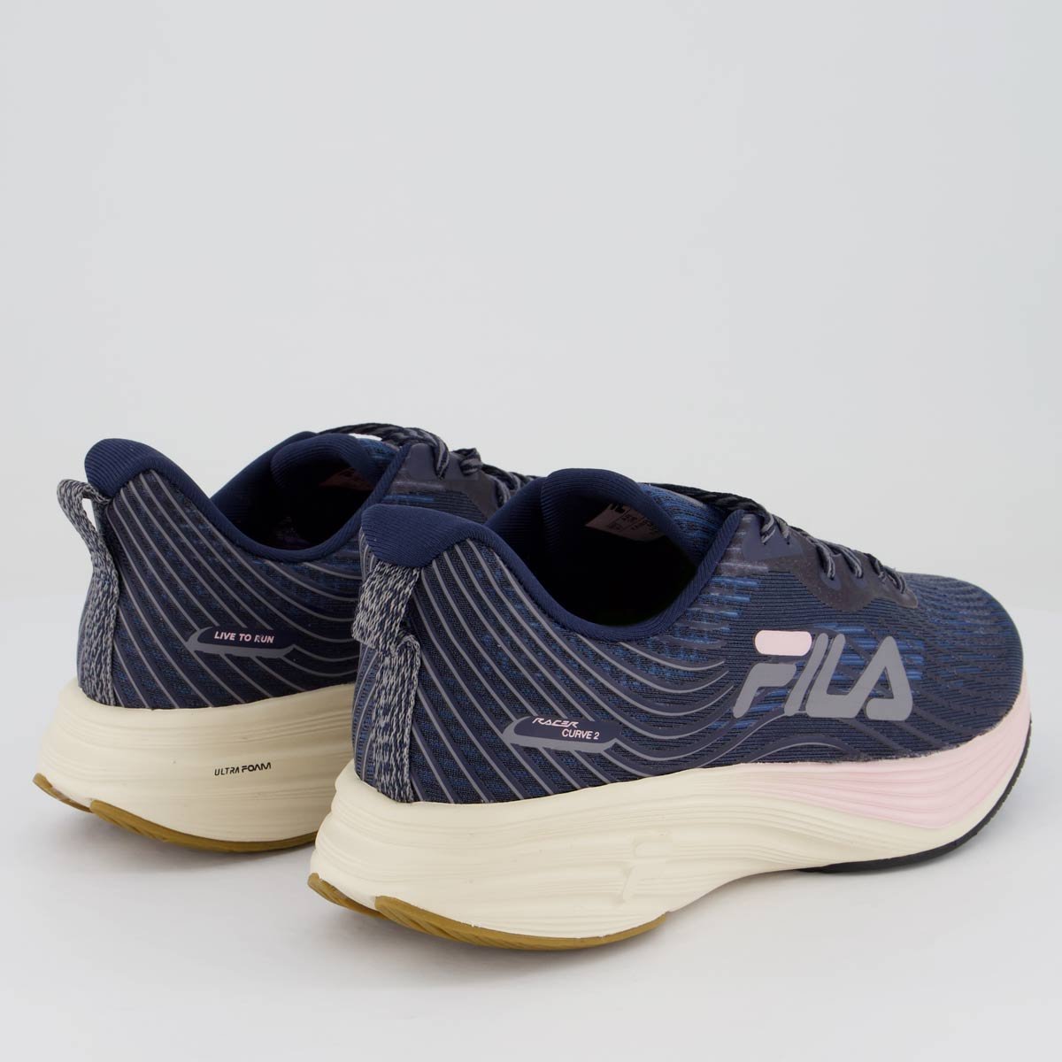 Tênis Fila Racer Curve 2 Feminino Azul 3