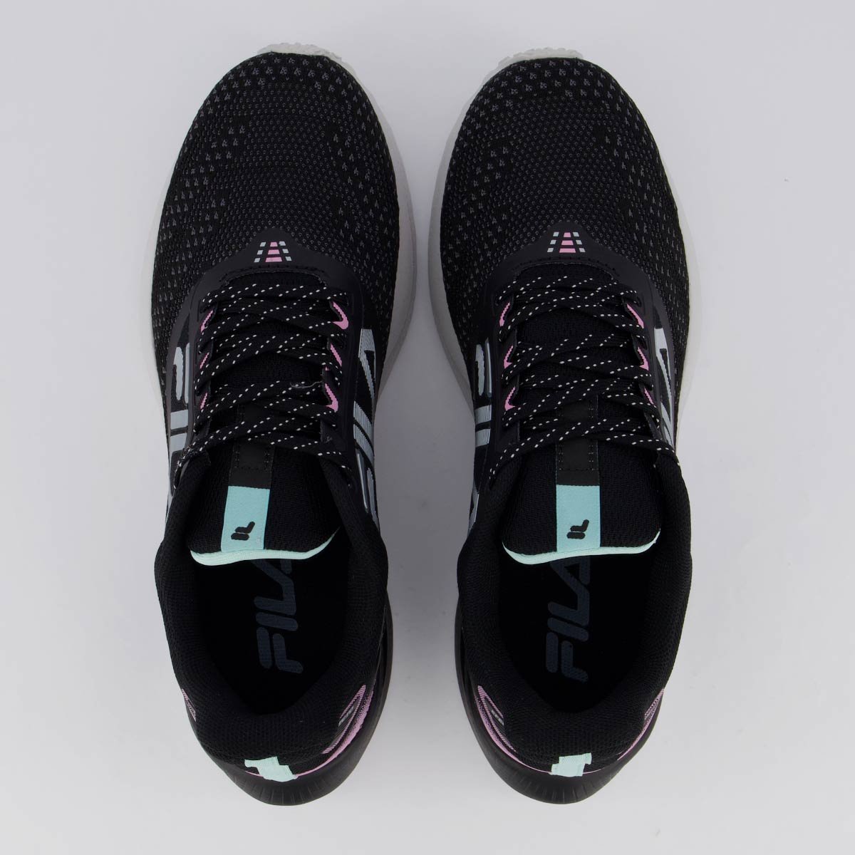 Tênis Fila Efecto Feminino Preto Preto 4