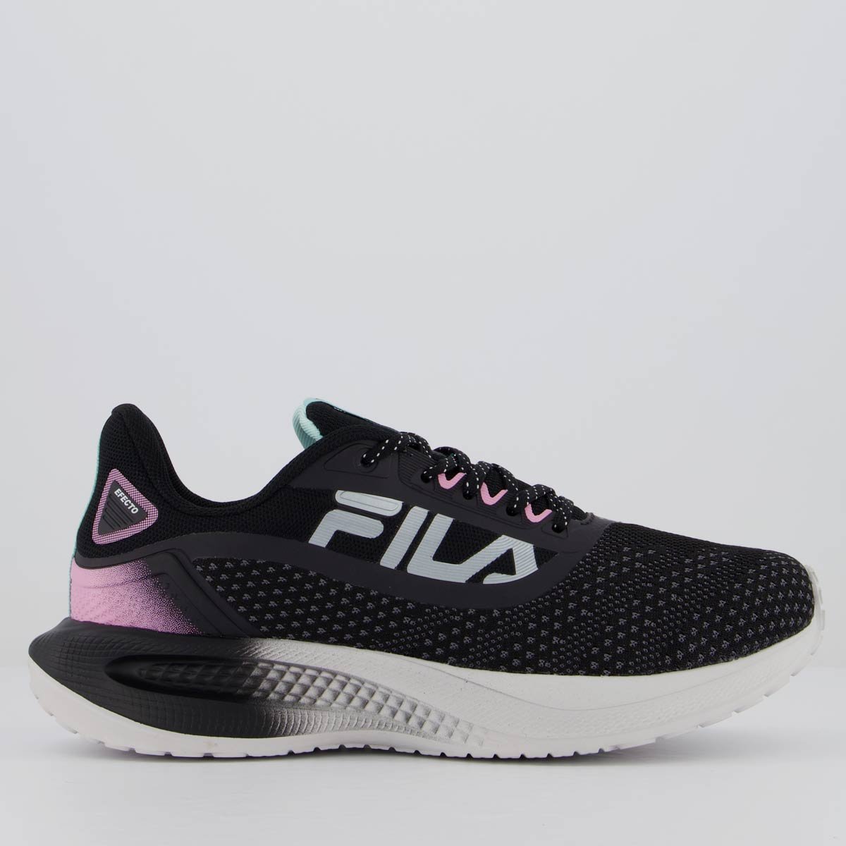 Tênis Fila Efecto Feminino Preto Preto 1