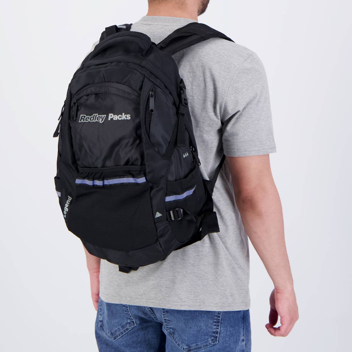 Mochila Redley Legend Preta Preto 2