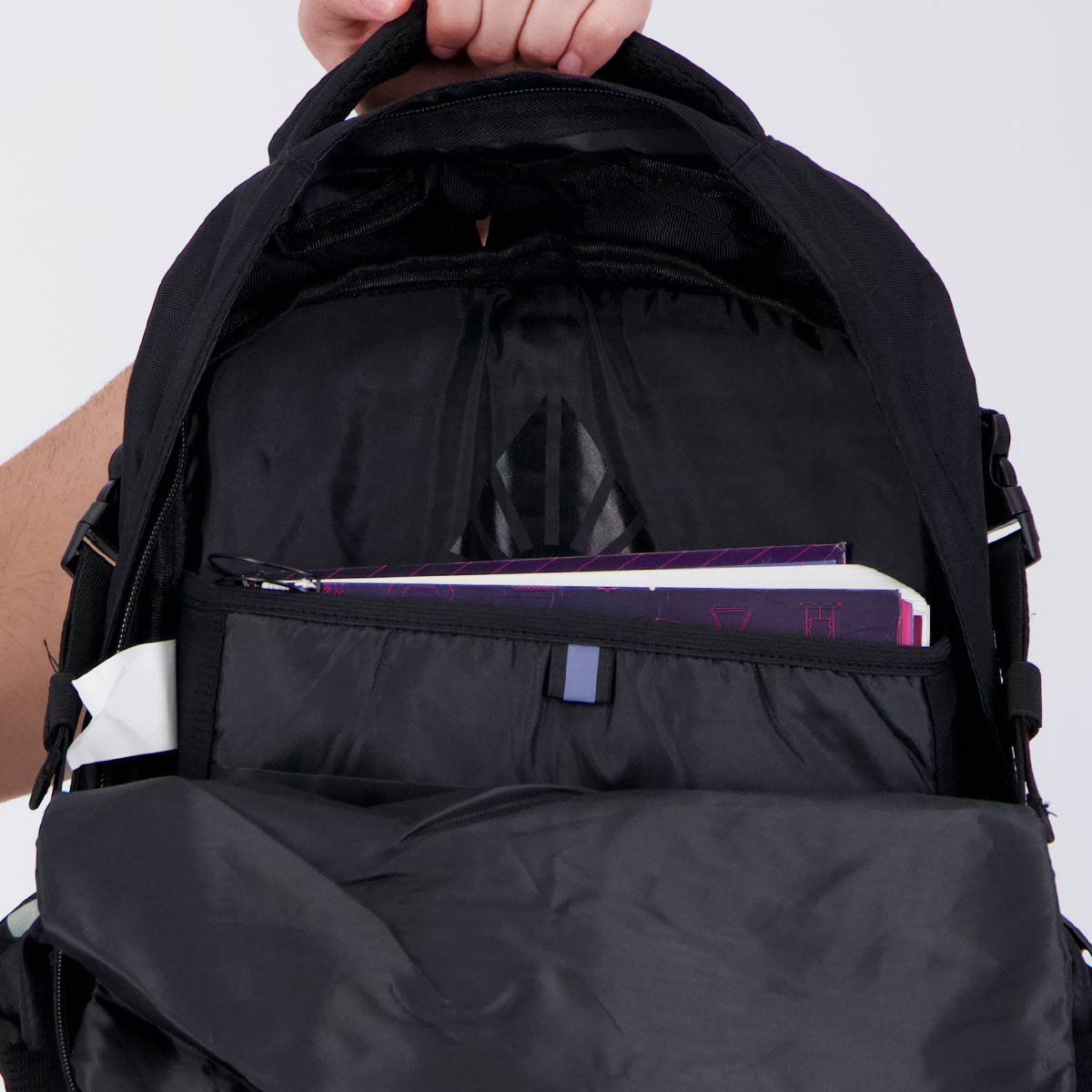 Mochila Redley Legend Preta Preto 7