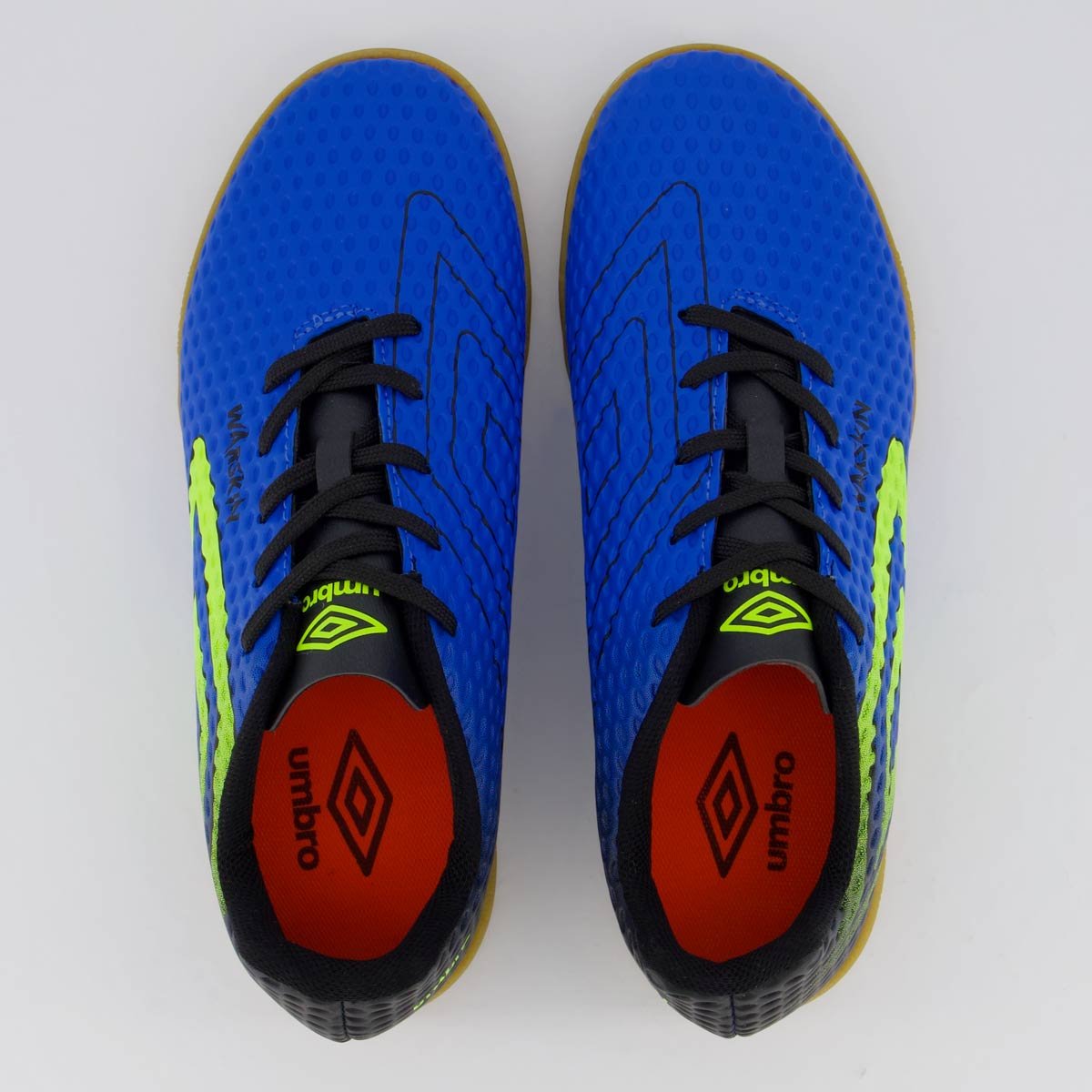 Chuteira Umbro Warskin Futsal Azul Azul 4