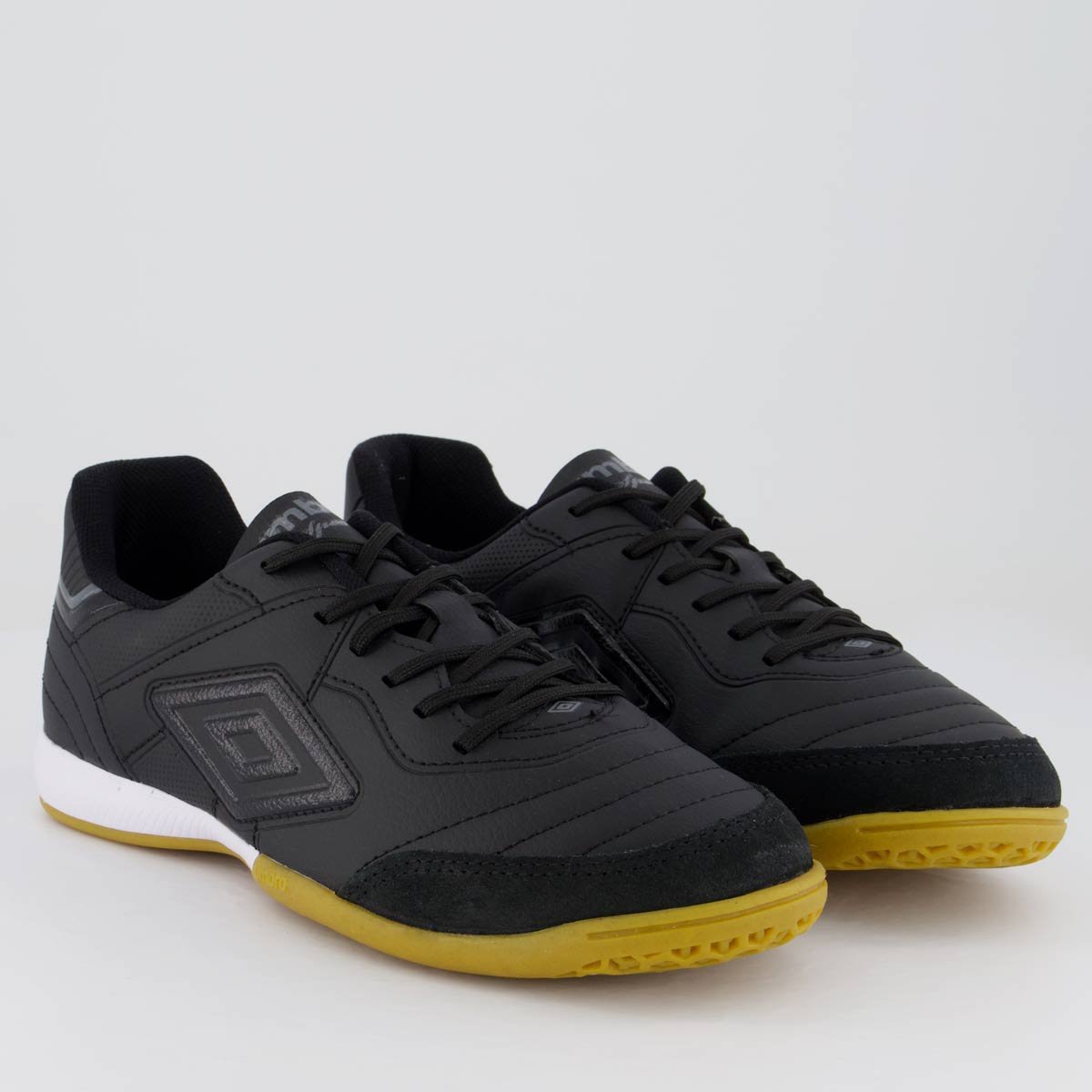 Chuteira Umbro Speciali Classic Futsal Preta Preto 2