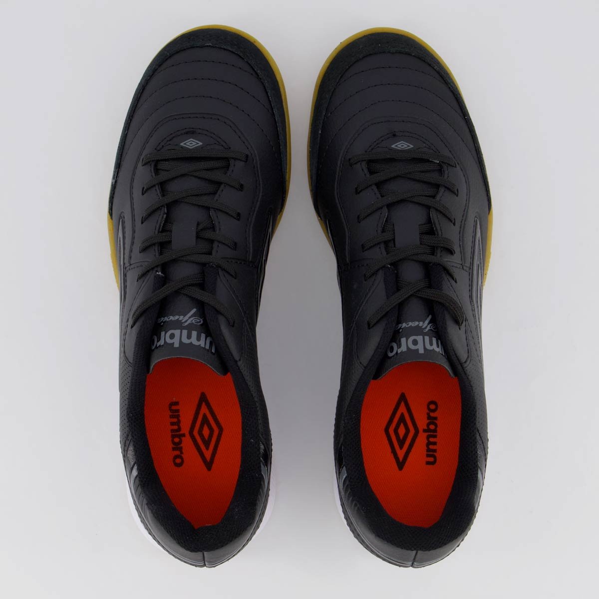 Chuteira Umbro Speciali Classic Futsal Preta Preto 4