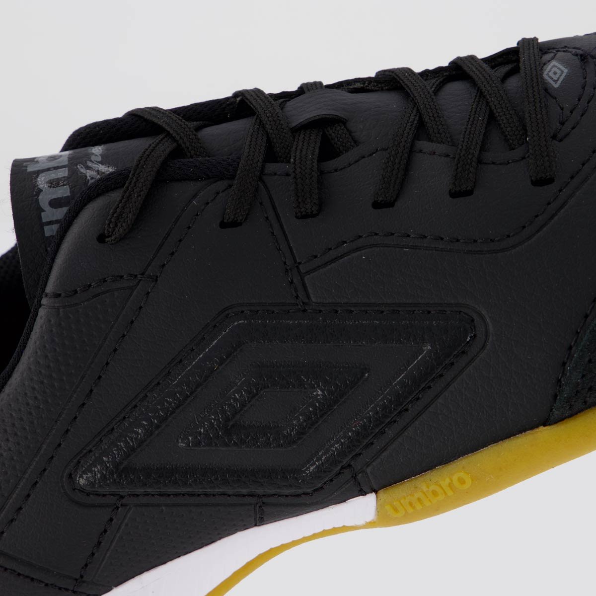 Chuteira Umbro Speciali Classic Futsal Preta Preto 7