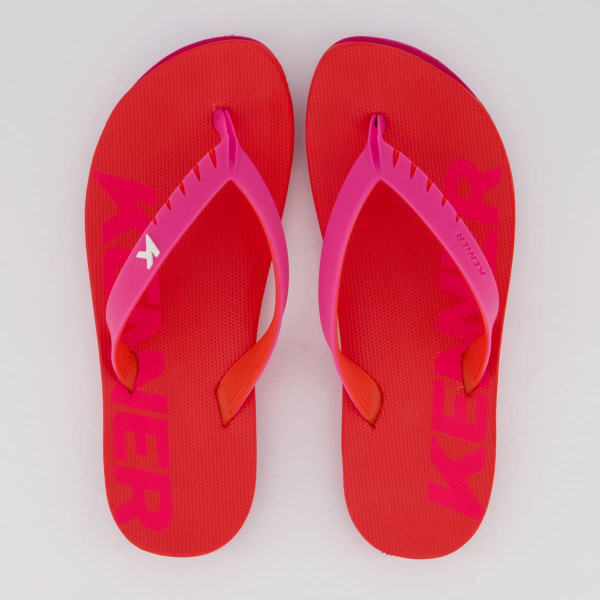 Chinelo Kenner RED Vermelho e Rosa Vermelho/Rosa 1