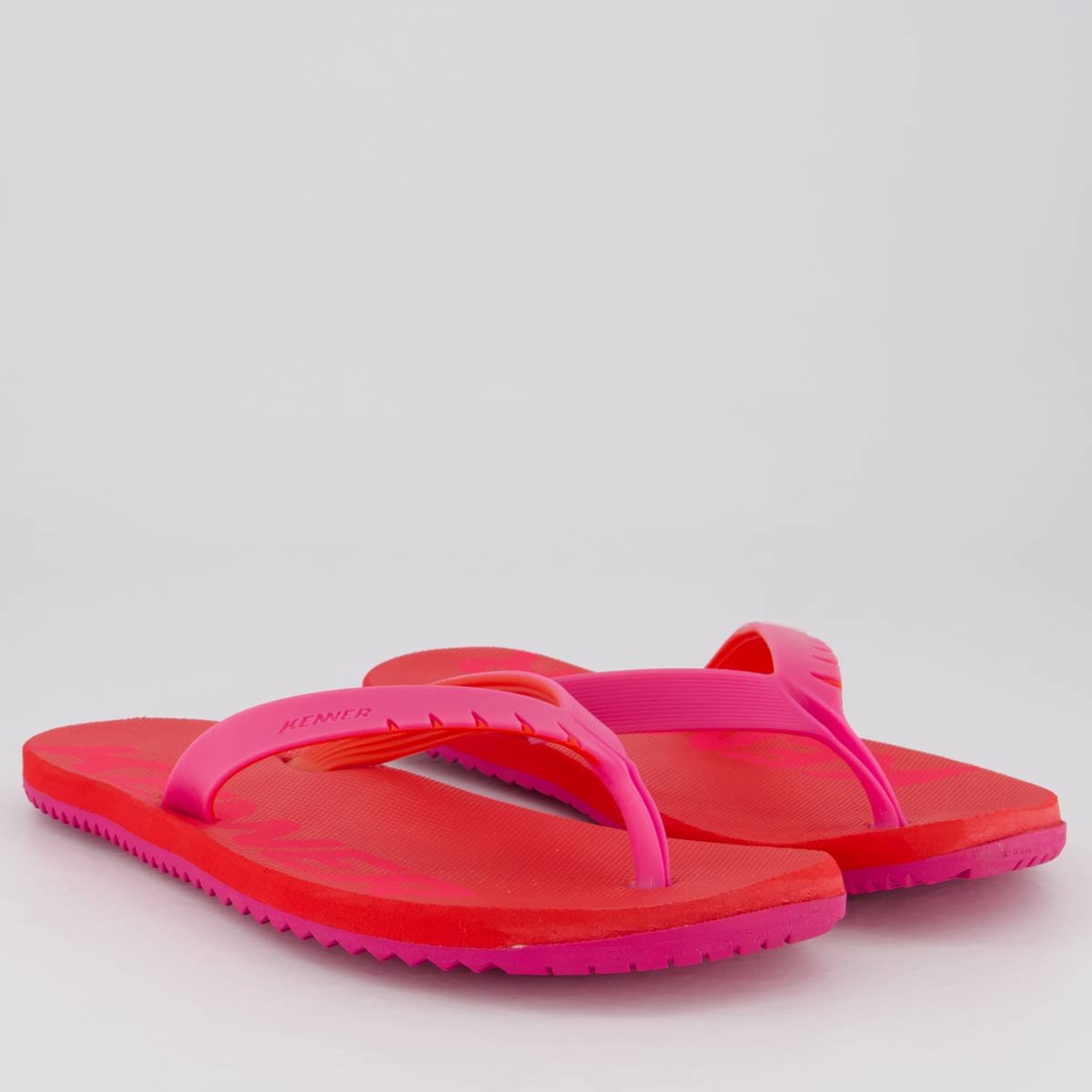 Chinelo Kenner RED Vermelho e Rosa Vermelho/Rosa 3