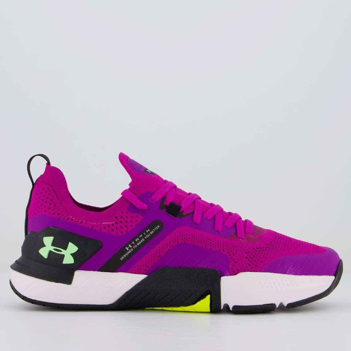 Tênis Under Armour Tribase Cross SE Feminino Roxo Roxo 1