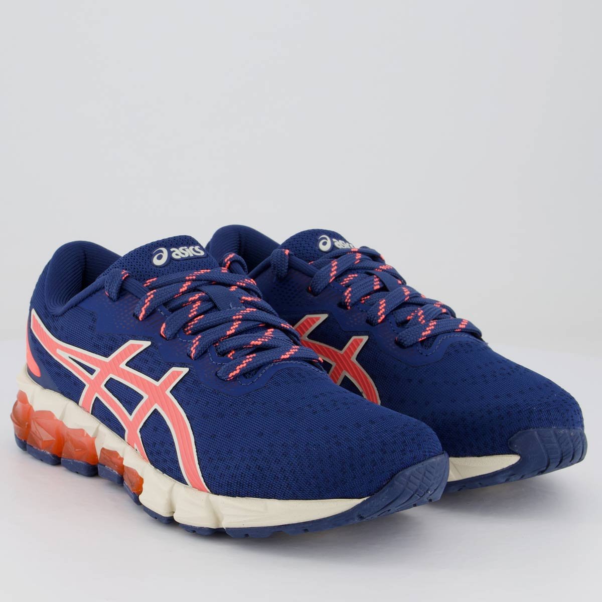 Tênis Asics Gel Quantum 180 Fly Feminino Marinho e Rosa Azul Marinho/Rosa 2