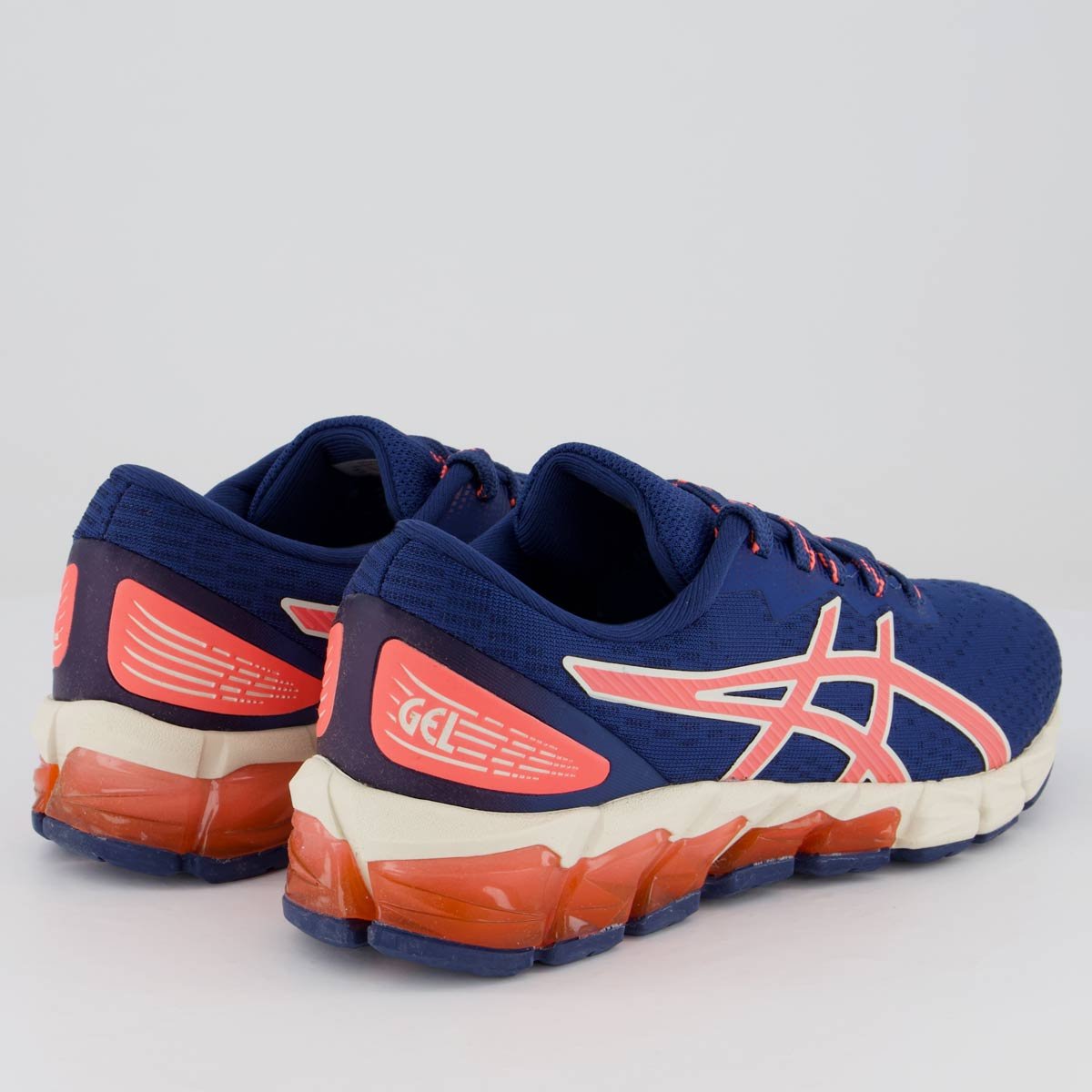 Tênis Asics Gel Quantum 180 Fly Feminino Marinho e Rosa Azul Marinho/Rosa 3