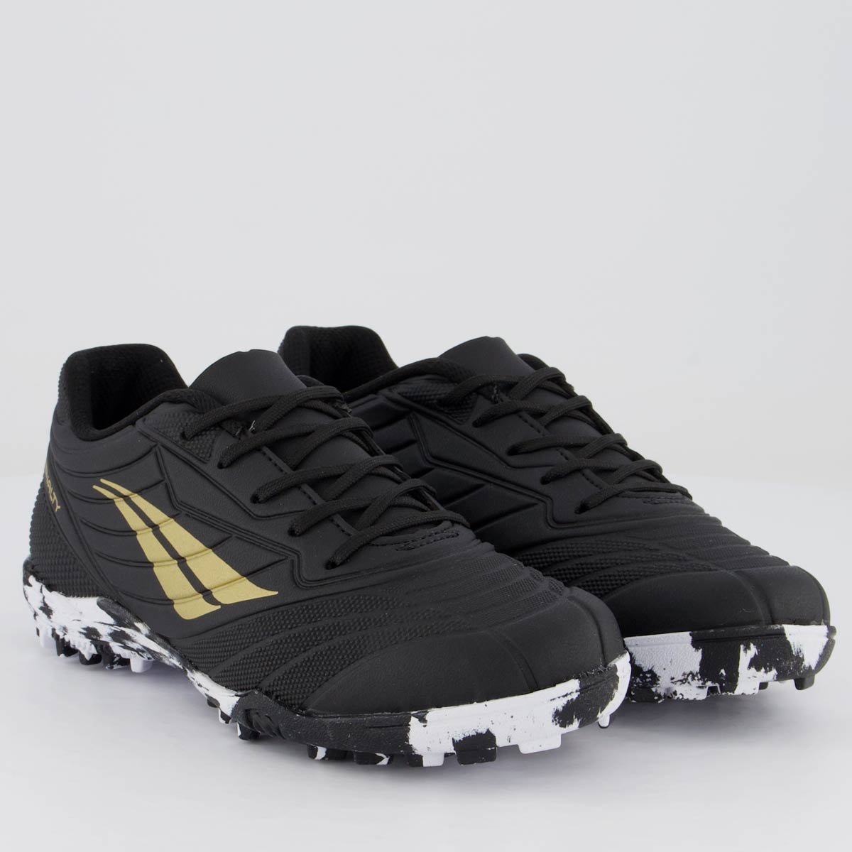 Chuteira Penalty Matis XXI Society Juvenil Preta e Preto 2