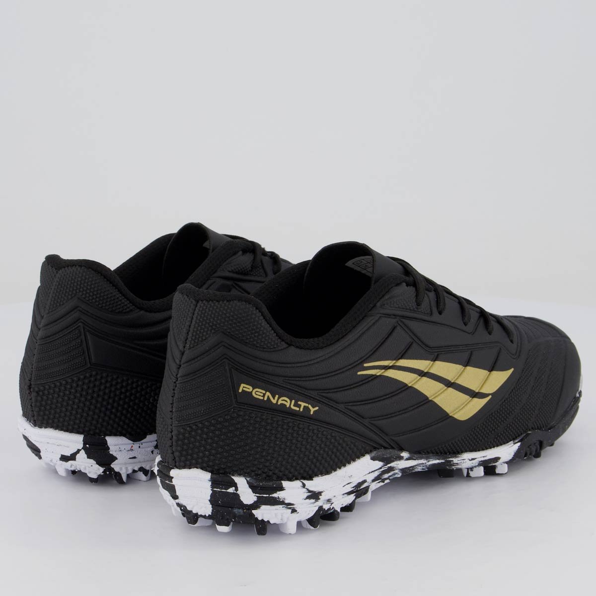 Chuteira Penalty Matis XXI Society Juvenil Preta e Preto 3
