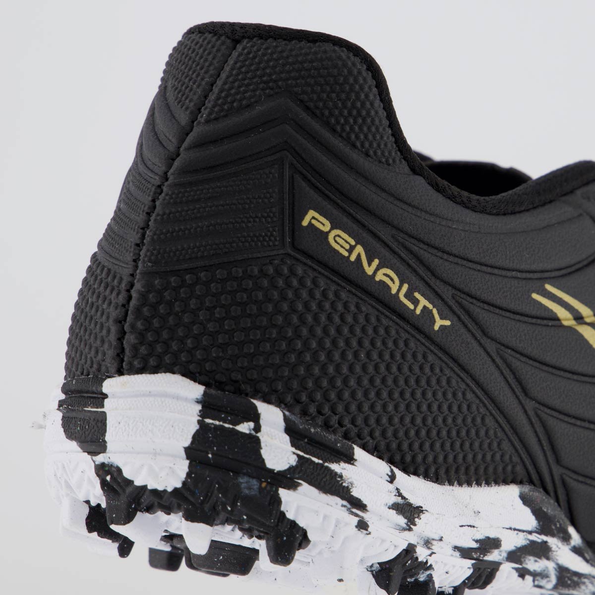 Chuteira Penalty Matis XXI Society Juvenil Preta e Preto 6